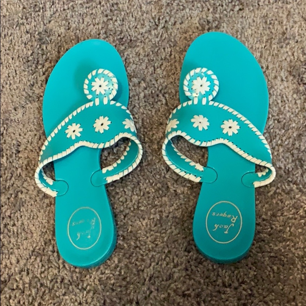 Rubber jack Roger sandals